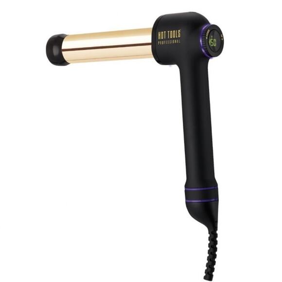Hot Tools Professional 24K Gold Curlbar 1” Curling Iron - Picture 1 of 7
